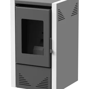 Semineu pe peleti Mareli JADE cu aer cald de 5kW