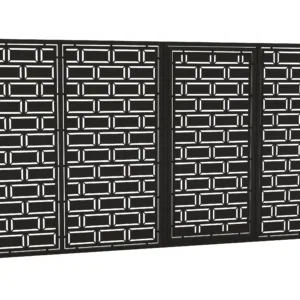 Porti din tabla decupata cnc-Model 14