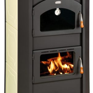 Termosemineu pe lemne cu cuptor si plita de gatit model FG W – 26kW