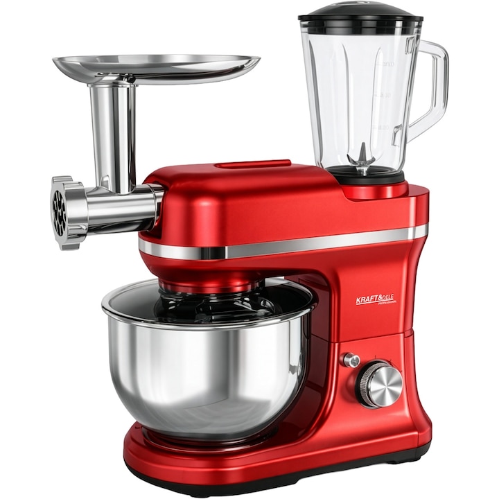 Robot de bucatarie planetar 3000W 5L multifunctional cu blender si masina de tocat (KD4228)