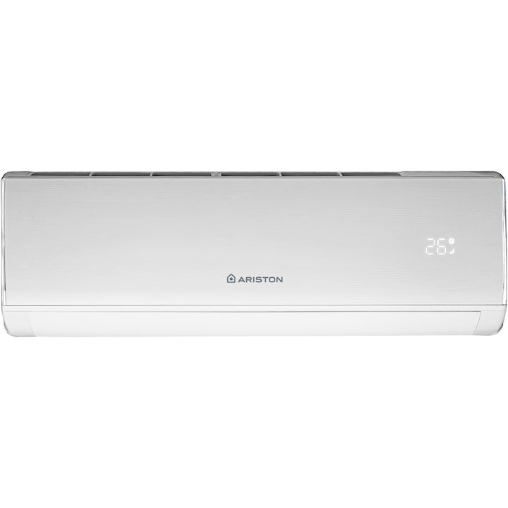 Aparat de aer conditionat Ariston Kios BS 9000 BTU Wi-Fi, Clasa A++/A+, functie incalzire, 3D Air Flow, i-Feel, alb