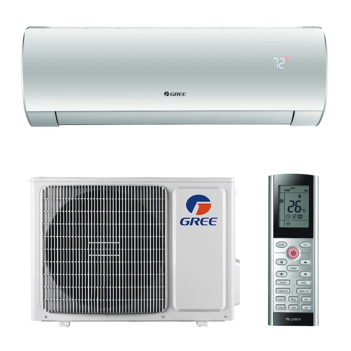 Aparat de aer conditionat Gree Fairy R32 GWH12ACC-K6DNA1F Inverter 12000 BTU, Clasa A++, Inverter, Buton Turbo, Auto-diagnoza, Wi-FI