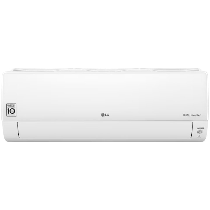 Aparat de aer conditionat LG Deluxe 24000 BTU Wi-Fi, Clasa A++/A+, UVnano, filtru Allergy, Plasmaster Ionizer, functie Fast Heating, Dual Inverter Compressor, DC24RK, R32, Alb