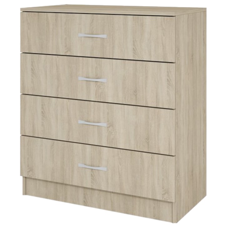 Comoda Irim Glance, 80x43.5x91 cm, Sonoma Dark