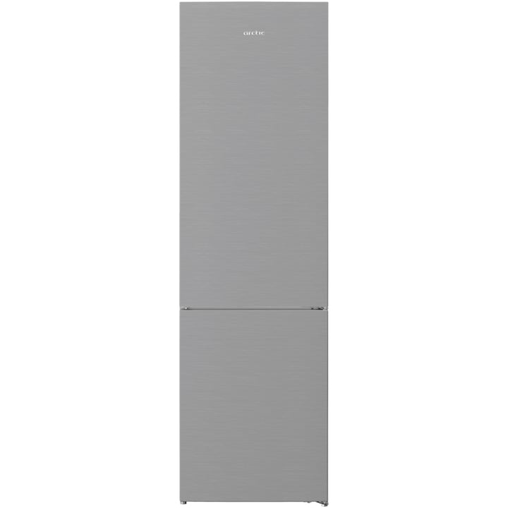 Combina frigorifica Arctic AK60406M40NFMT, 362 l, Full No Frost, Clasa E, H 202.5 cm, Gri