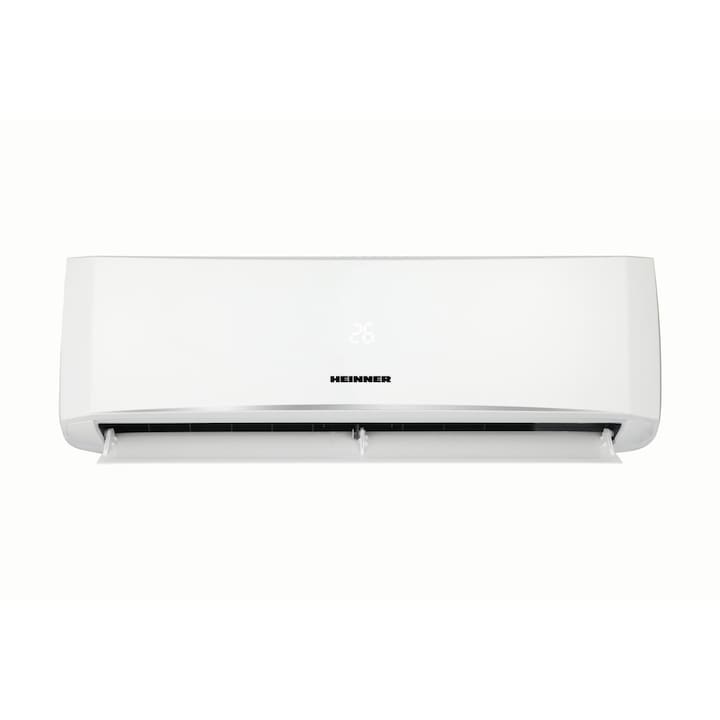 Aparat de aer conditionat HEINNER HAC-HSN12WIFI++, 12000 BTU, Clasa A++/A+, I FEEL, ECO, Temporizator, Auto Restart, Wi-Fi Alb