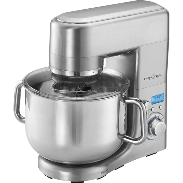 Robot de bucatarie, ProfiCook, PC-KM 1096, 1500W, 10L, display LCD, otel inoxidabil