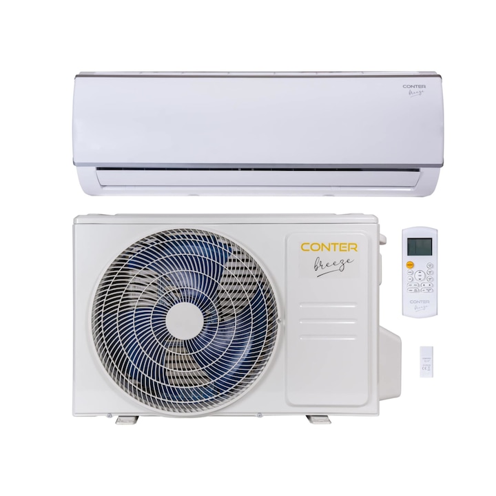 Aer conditionat tip inverter Conter Breeze, 12000 BTU, wi-fi inclus