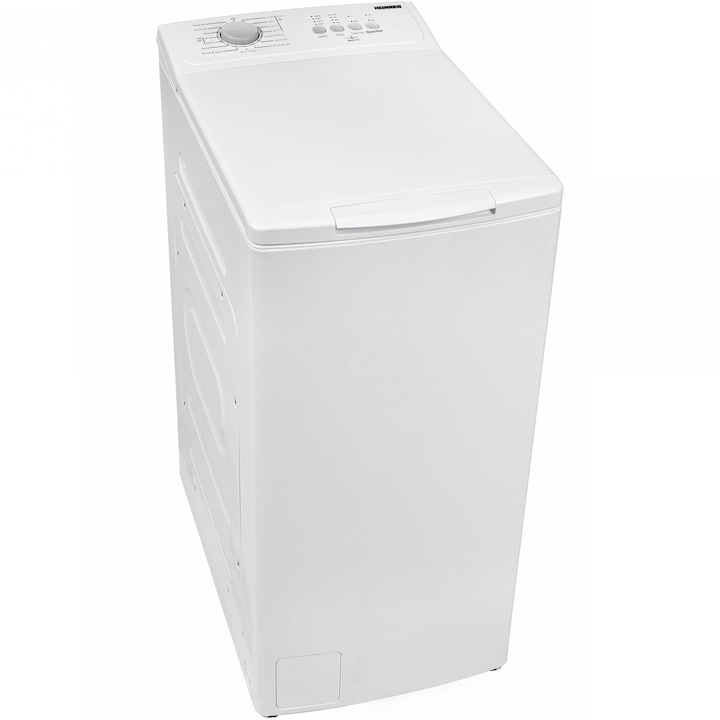 Masina de spalat rufe cu incarcare verticala Heinner HWM-TL6010C++, 6kg, 1000rpm, clasa C, 15 programe, display LED, program rapid 15min, program scurt 45min, program hygiene 90°c, program delicate, clatire suplimentara