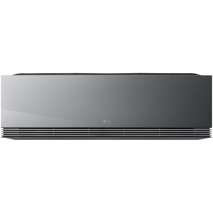 Aparat de aer conditionat LG Artcool AI Air Mirror, 18000 BTU, Wi-Fi, Clasa A+++/ A++, AI AIR, DualCool Inverter, Heat Pump, Plasmaster Ionizer, All Cleaning, AA18SP.NS1/AA18SP.U18, Negru