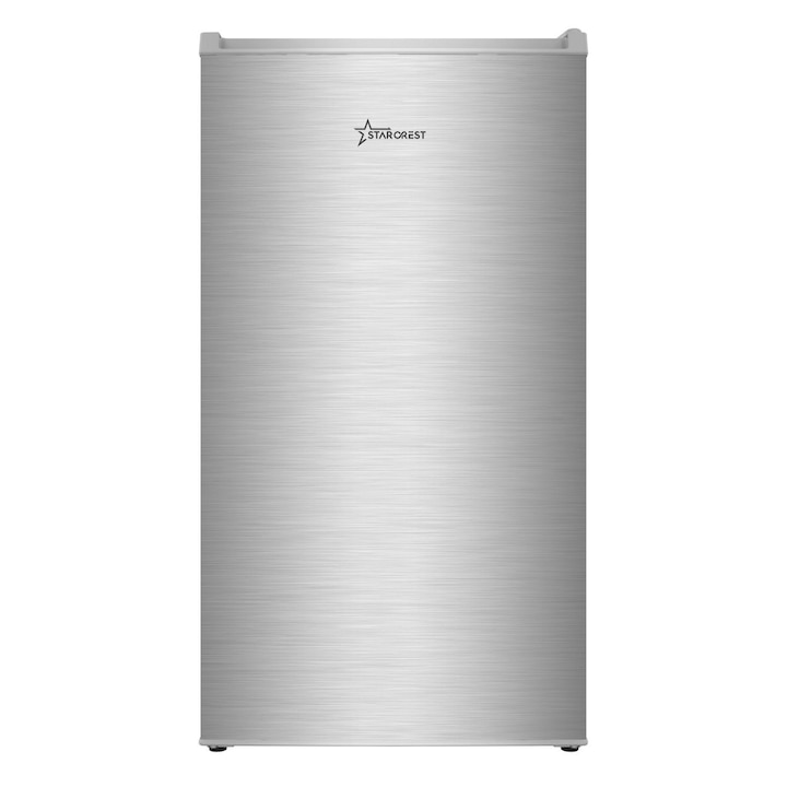 Frigider cu o usa STARCREST SF-83IX-E, Clasa E, Capacitate 83L, Iluminare interioara, Compartiment gheata, H 85 cm, Inox