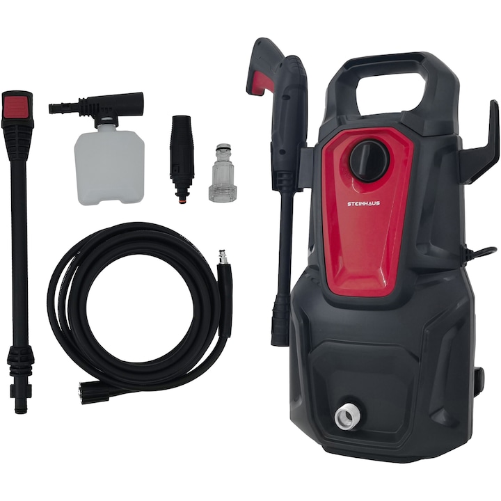 Aparat de spalat cu presiune Steinhaus PRO-HPC14N, 1400 W, 110bar, 306l/h, furtun presiune 5 m