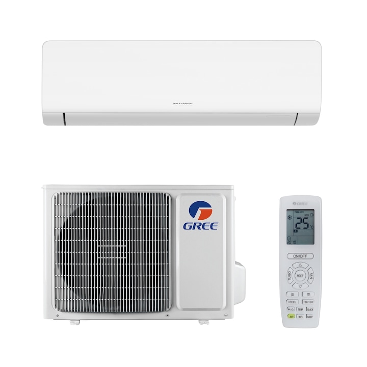 Aparat de aer conditionat Gree Cosmo GWH09AWAXB-K6DNA3B 9000 BTU, Clasa A++, X-Fan Anti-mucegai, WiFi, Auto-curatare in 4 pasi, Auto-diagnoza, Soft Start, Timer, Auto restart, R32
