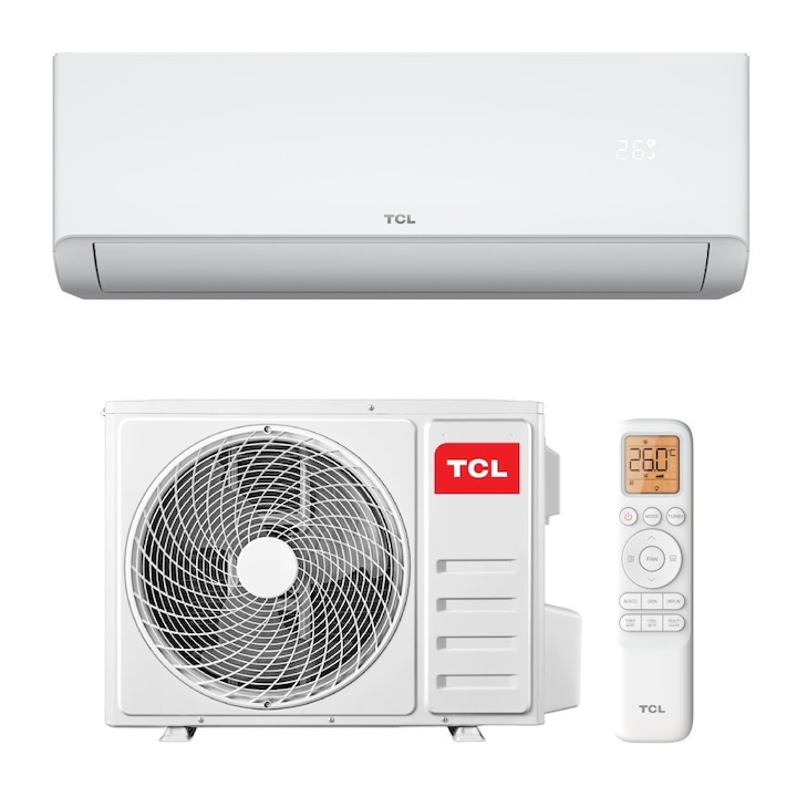 Aparat de aer conditionat TCL SaveIN 18000 BTU, A++, AI Energy Saving, Purificare avansata cu Ioni Bipolari, Jet de aer 4D, WiFi, Mod Hotel