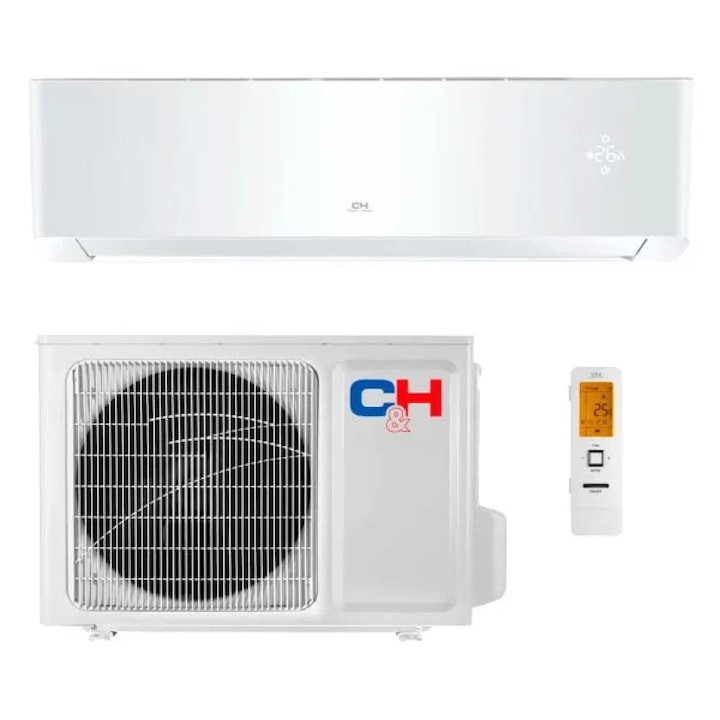 Aparat aer conditionat Cooper&Hunter Supreme Continental CH-S12FTXAL-WP Inverter 12000BTU Clasa A+++/A+++ Wi-Fi Alb