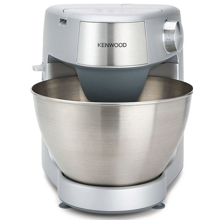 Robot de bucatarie KENWOOD Prospero+ KHC29.A0SI, 1000 W, vas 4.3 l, 3 accesorii patiserie, 6 trepte viteza, argintiu