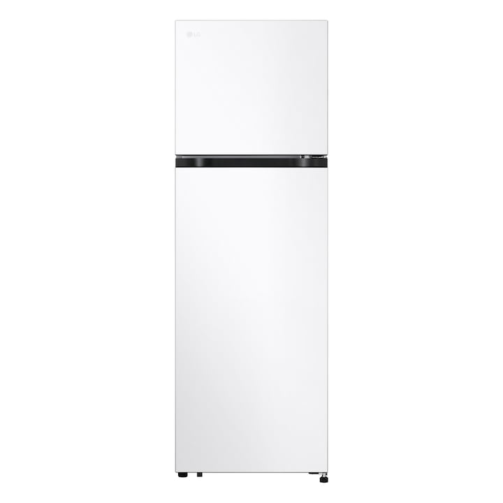 Frigider cu doua usi LG GTBV20SWZJD, No Frost, 266 l, H 168 cm, Clasa E, Alb