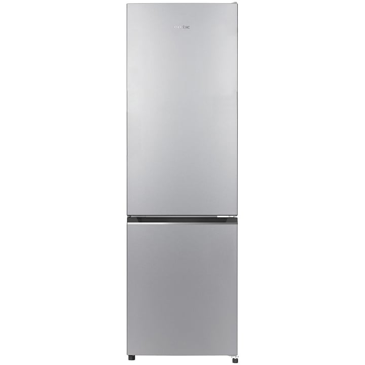 Combina frigorifica Arctic AK54262E50SS, 262 l, H 177 cm, Clasa D, argintiu