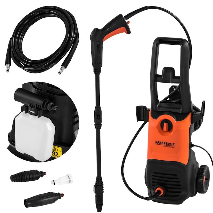 Aparat de spalat cu presiune, 220 bar, 2900 W, Kraft&Dele KD5380