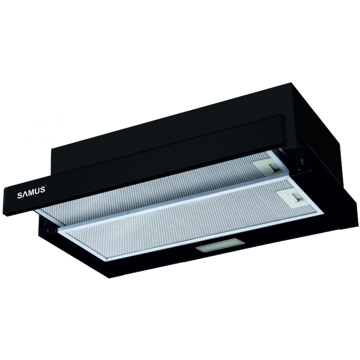 Hota incorporabila Samus HS6030TB, 1 motor, latime 60 cm, negru