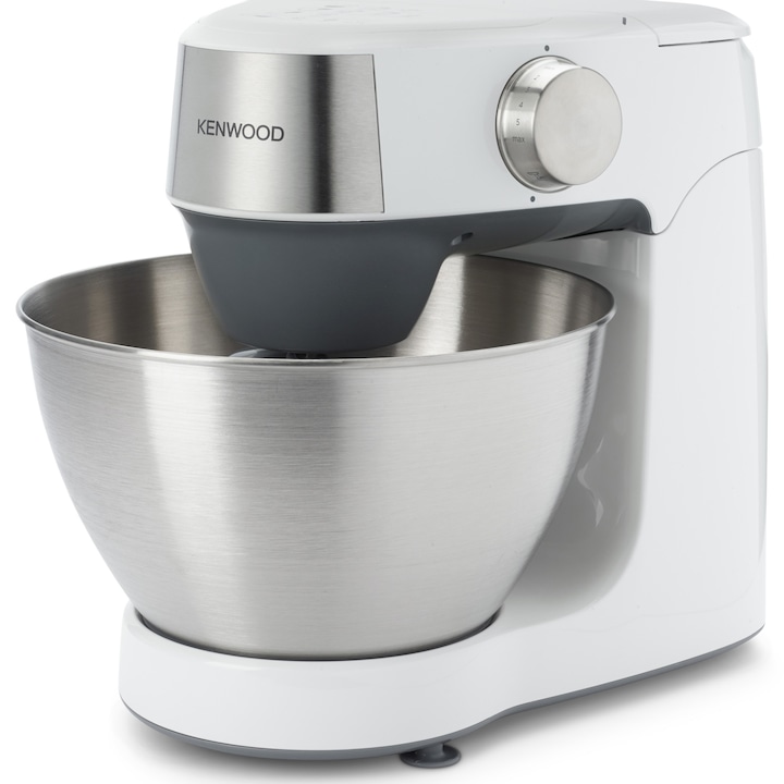 Robot de bucatarie KENWOOD Prospero+ KHC29.J0WH, 1000 W, vas 4.3l, blender sticla 1.2l, procesor alimente, presa citrice, 3 accesorii patiserie, 6 trepte viteza, alb