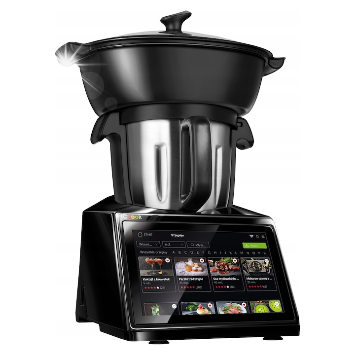 Robot de bucatarie MPM iCoook 3.0, multifunctional, Wi-Fi, 10 inch, 3.0L