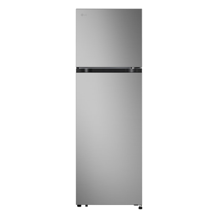 Frigider cu doua usi LG GTBV20PYZJD, No Frost, 266 l, H 168 cm, Clasa E, Argintiu