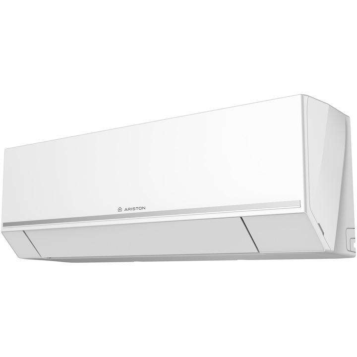 Aparat de aer conditionat Ariston NEVIS EVO 25, 9000 BTU Wi-Fi, Clasa A+++/A++, functie incalzire, 3D Air Flow, i-Feel, Follow me, Breeze-Away, i-Clean, alb