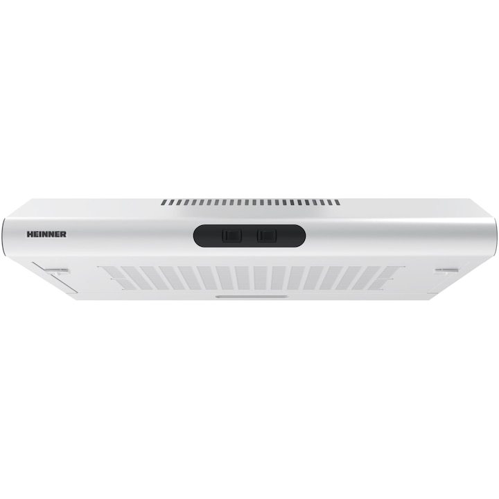 Hota traditionala Heinner CH-MD200WH, 60cm, 200 m3/h, 2 trepte de viteza, Alb