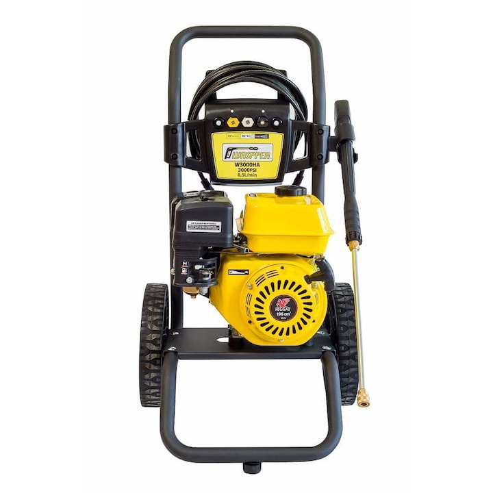 Aparat de spalat cu presiune WASPPER W3000HA, 207 bari, motor 4 timpi, 196 cmc, 8.5 l/min