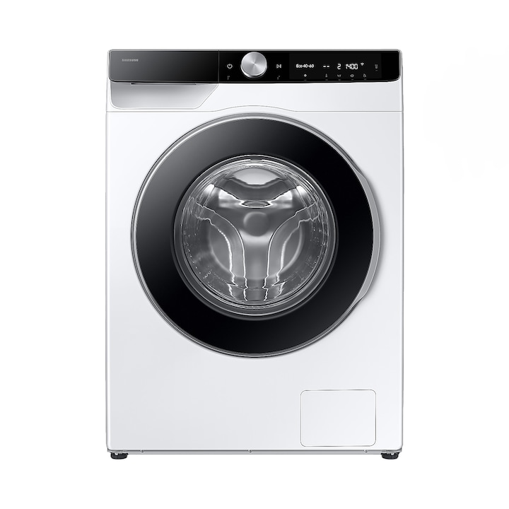 Masina de spalat rufe Samsung WW90DG6U25LKU4, 9 kg, 1400 RPM, AI Ecobubble, AI Control, AI Energy SmartThings, Digital Inverter, Clasa A, Alb