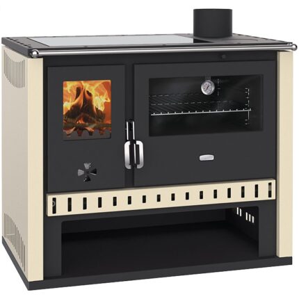 Soba de gatit pe lemne cu plita si cuptor model GT – 15kW