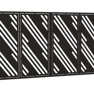 Porti din tabla decupata cnc-Model 21