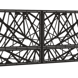Porti din tabla decupata cnc-Model 15