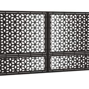 Porti din tabla decupata cnc-Model 3