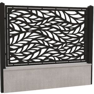 Panou gard din tabla decupata cnc-Model 4