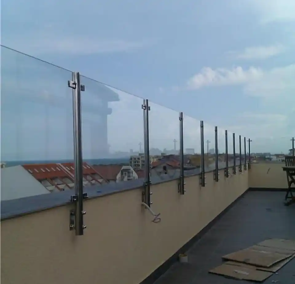 Balustradă inox terasă - lucrare Real Inox 4