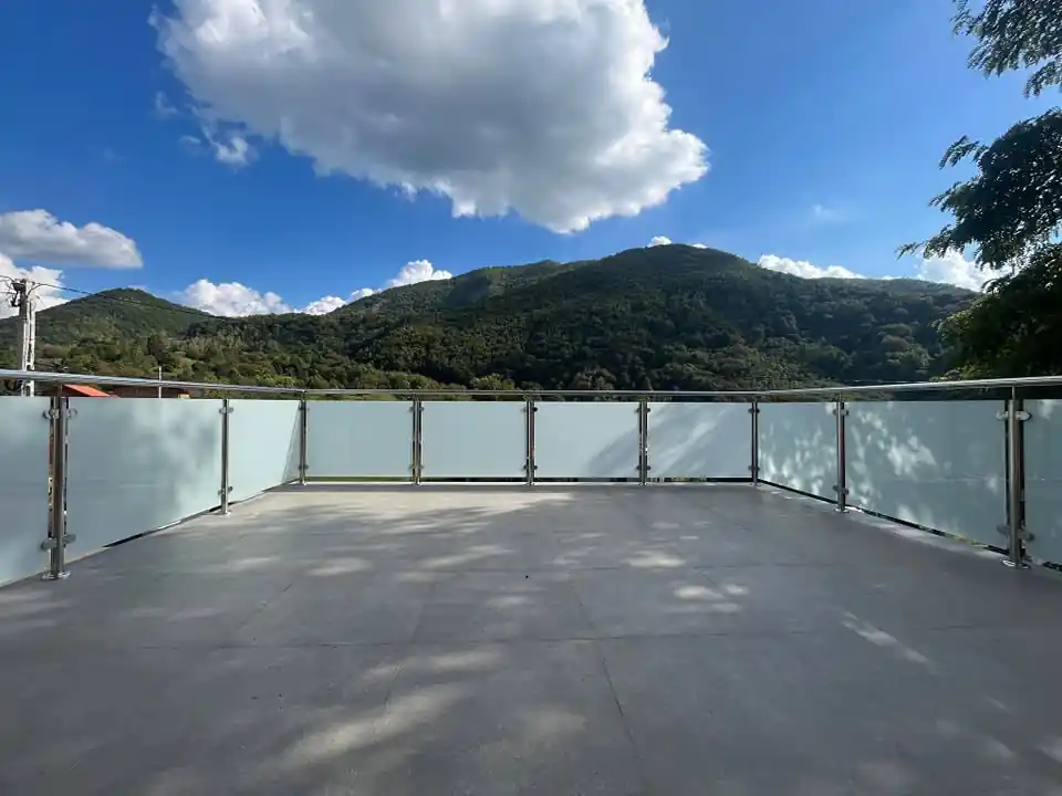 Balustradă inox terasă - lucrare Real Inox 14