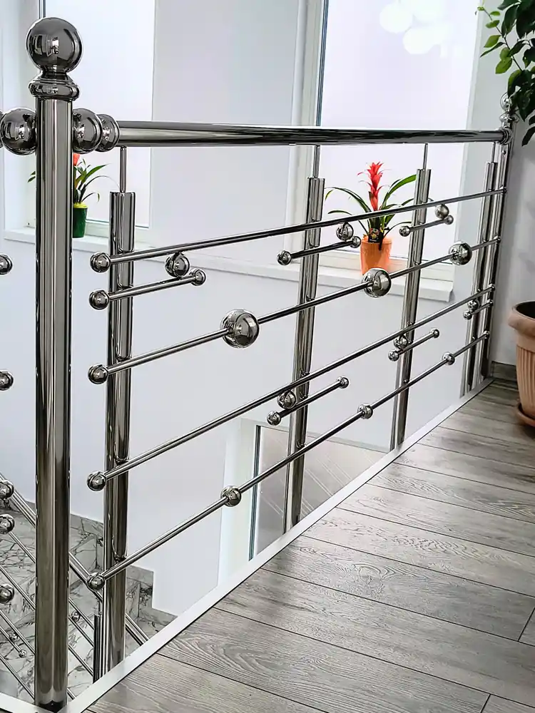 Balustradă inox cu model - lucrare Real Inox 20