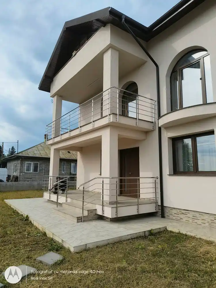 Balustradă inox balcon - lucrare Real Inox 18