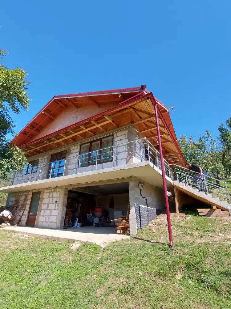 Balustradă inox scări exterioare - lucrare Real Inox 11