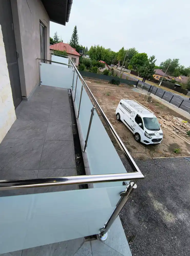 Balustradă inox balcon - lucrare Real Inox 12