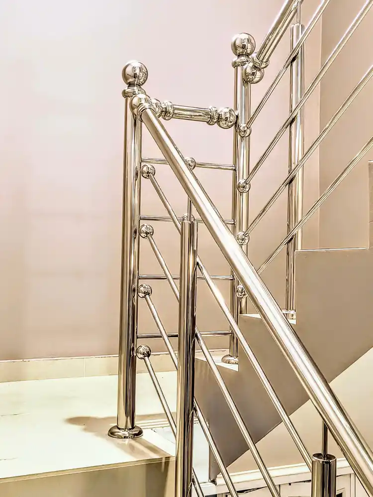 Balustradă inox modernă - lucrare Real Inox 27