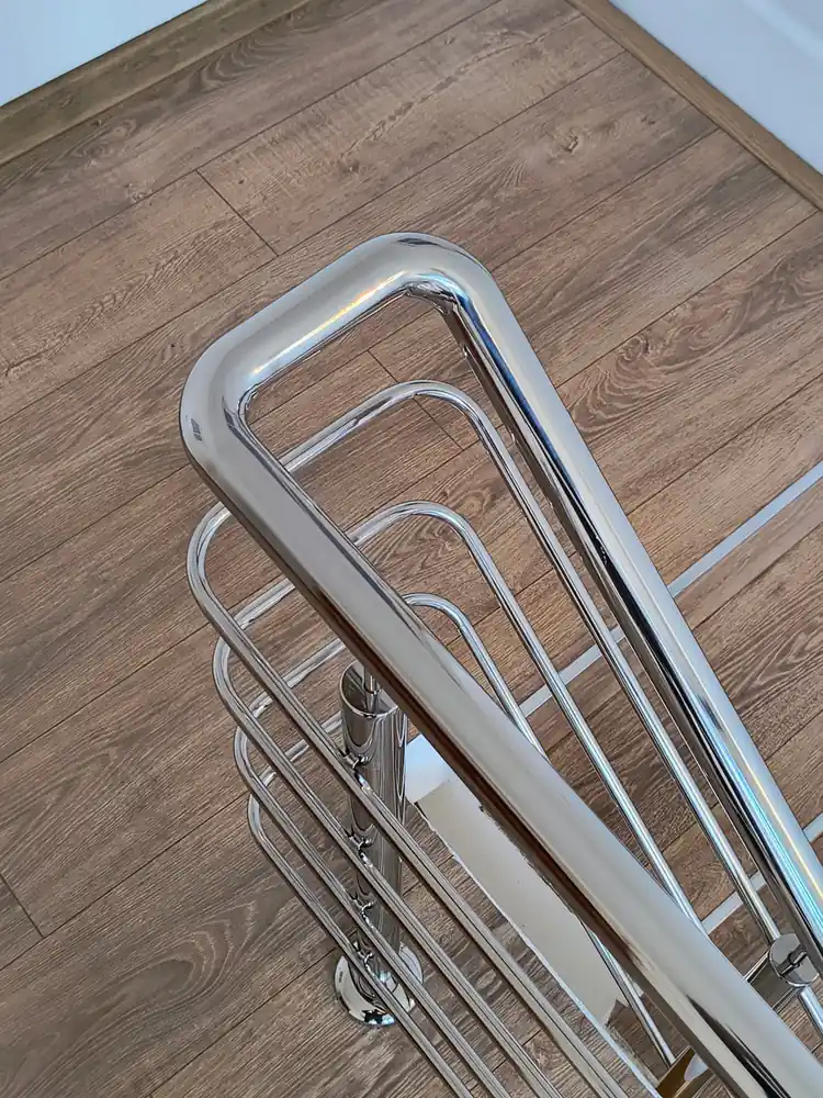 Balustradă inox cu model - lucrare Real Inox 9