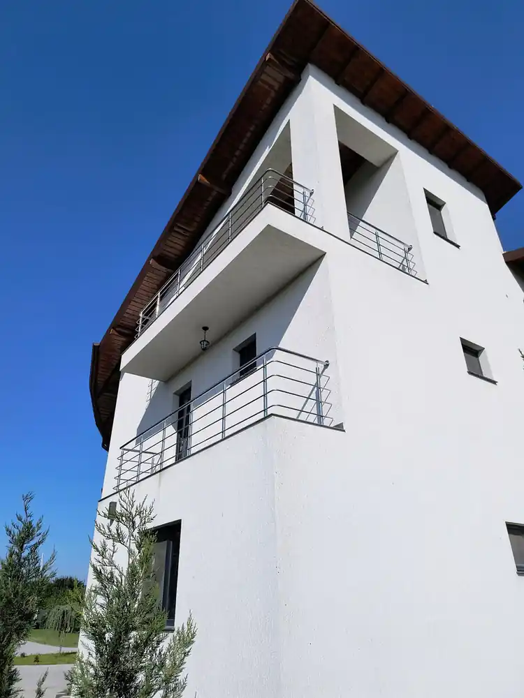 Balustradă inox balcon - lucrare Real Inox 6