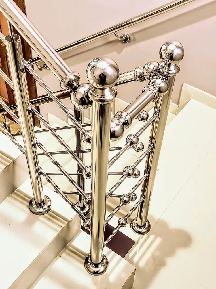 Balustradă inox modernă - lucrare Real Inox 31