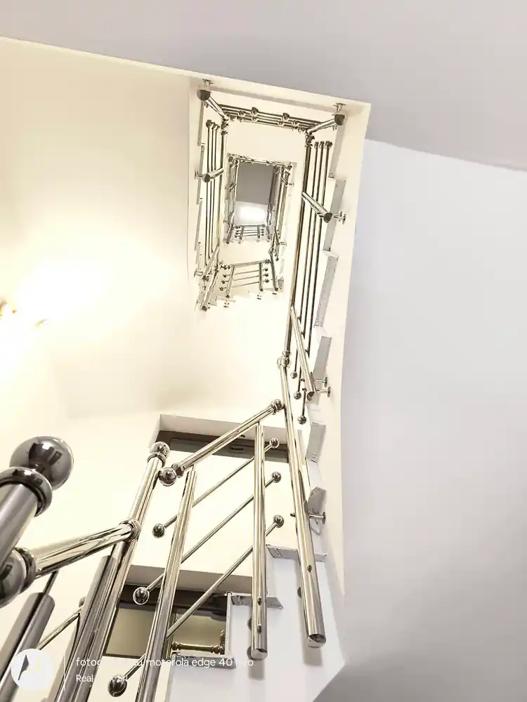 Balustradă inox modernă - lucrare Real Inox 40