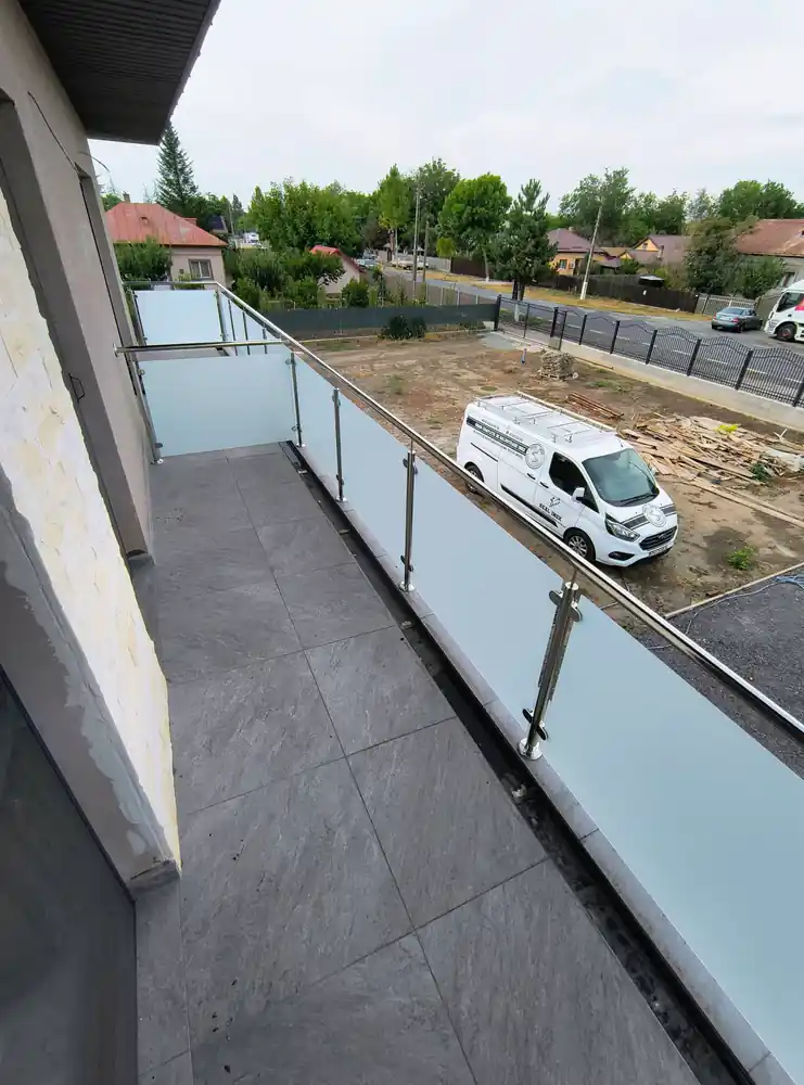 Balustradă inox balcon - lucrare Real Inox 16
