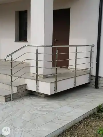 Balustradă inox clasică - lucrare Real Inox 11
