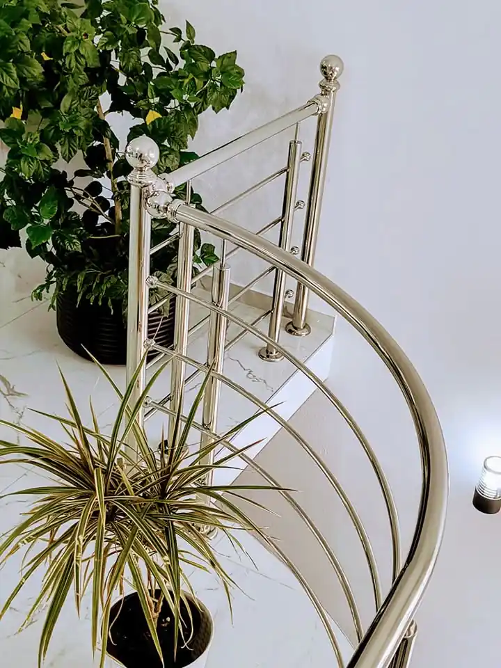 Balustradă inox modernă - lucrare Real Inox 19